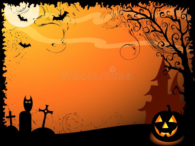 De vectorachtergrond van Halloween