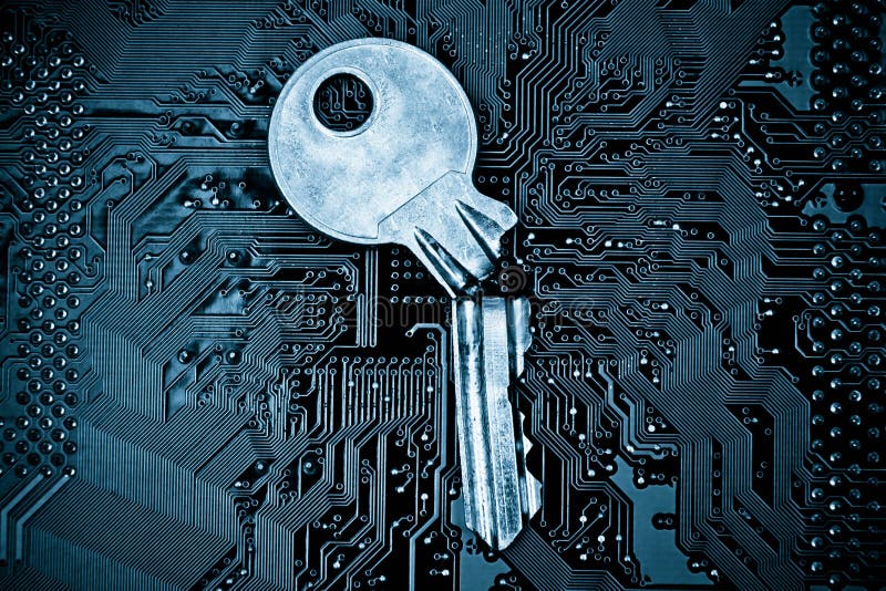 De veiligheid van de computer stock afbeeldingen De veiligheid van de computer stock afbeeldingen