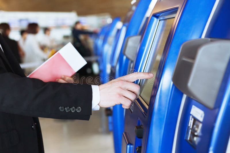 De verificare la aeroport royalty free stock image