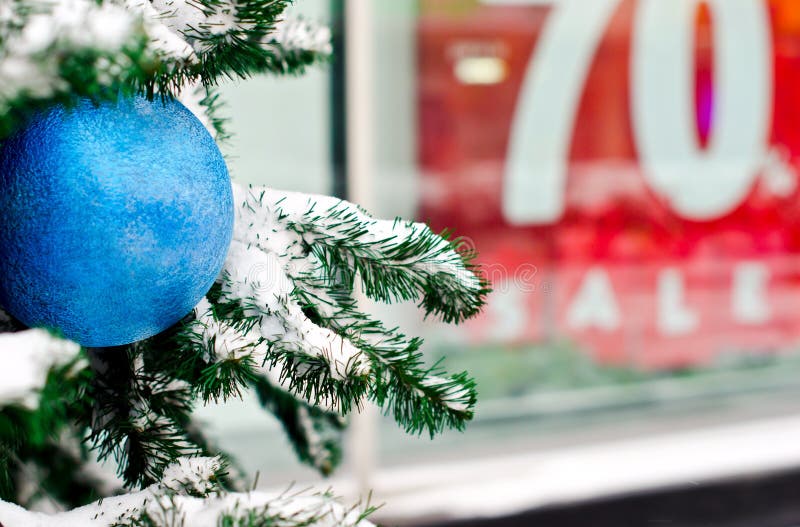 De Verkoop van Kerstmis van de winter royalty-vrije stock afbeeldingen De Verkoop van Kerstmis van de winter royalty-vrije stock afbeeldingen