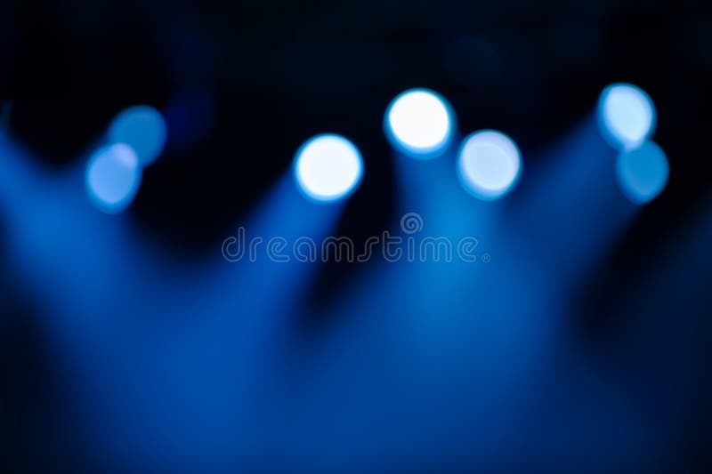 Onscherpe podiumverlichting stock foto's