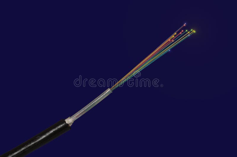 De vezel optische kabels van de kleur