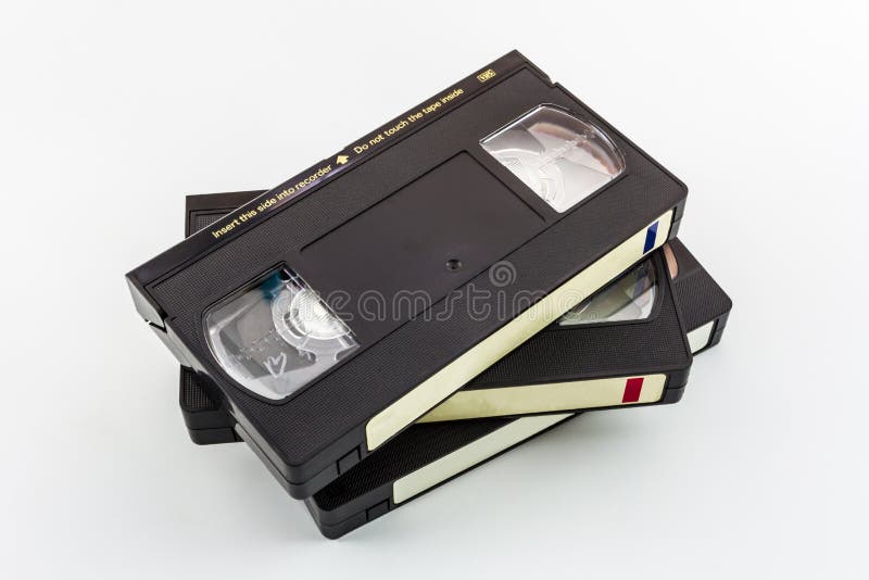 De videocassette van VHS. stock foto De videocassette van VHS. stock foto