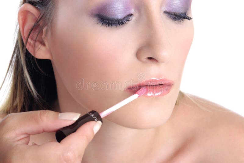De violette blik-step4-lip polijst