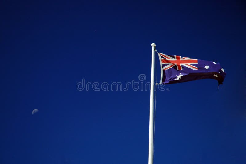 De vlag van Ozzie stock afbeeldingen De vlag van Ozzie stock afbeeldingen