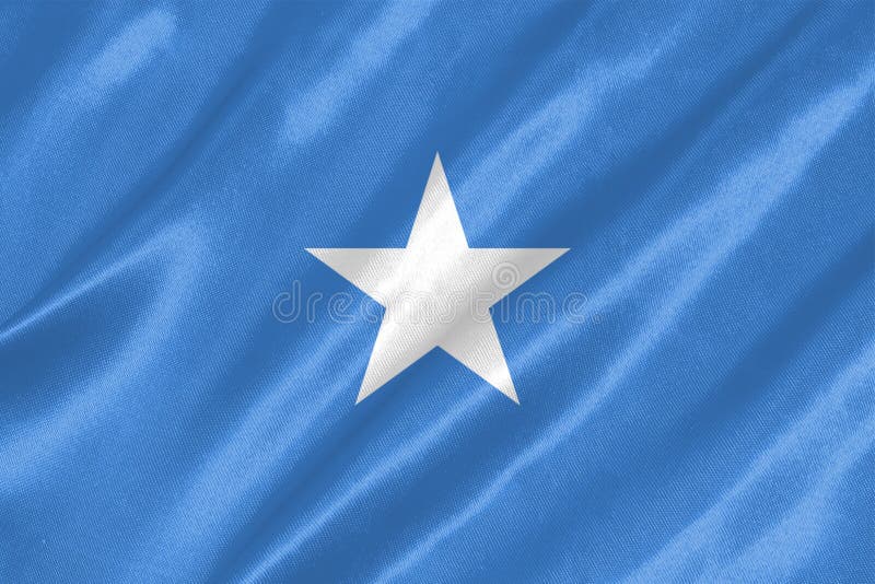 De vlag van Somalië royalty-vrije stock afbeeldingen De vlag van Somalië royalty-vrije stock afbeeldingen