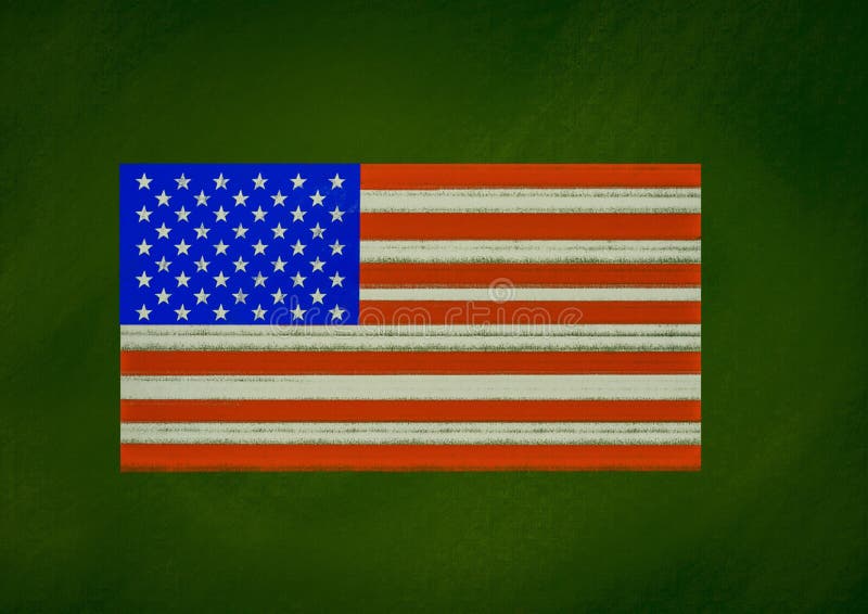 De vlag van de V vector illustratie De vlag van de V vector illustratie
