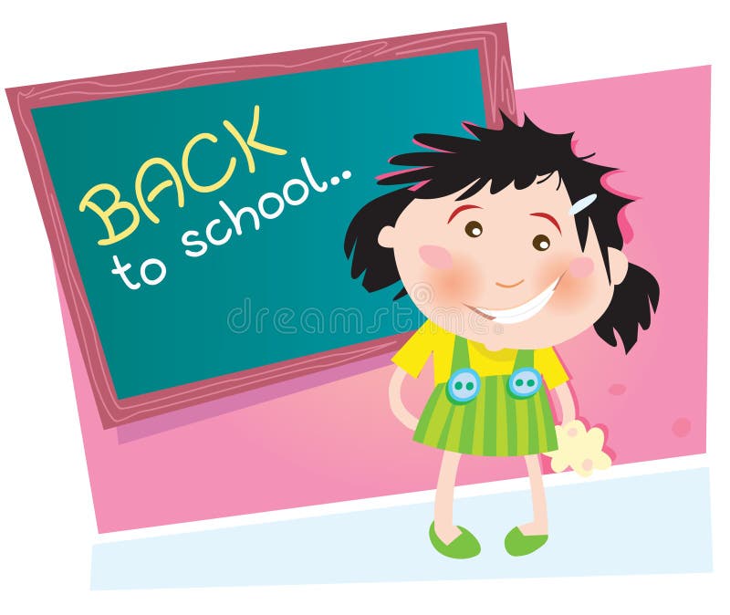 Regresso às aulas ilustração stock