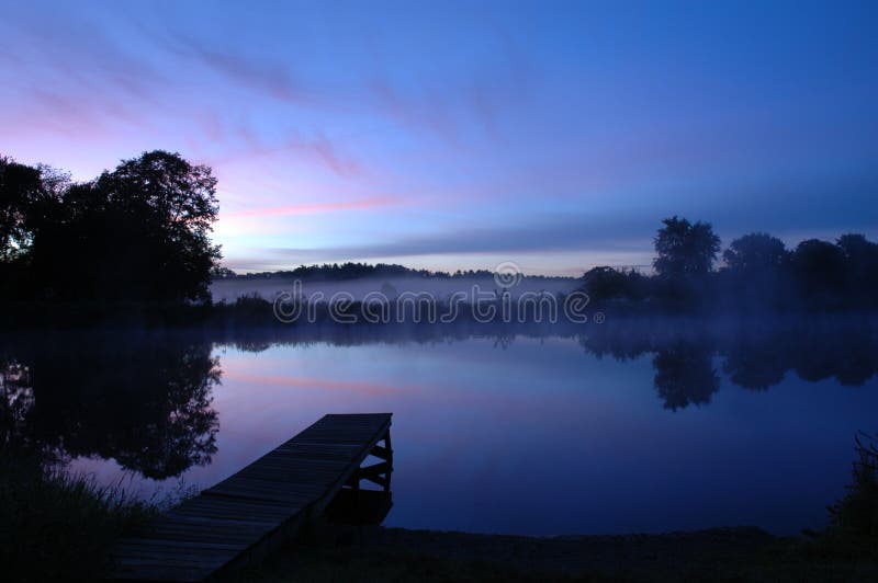 Vroege Morgenstilte stock foto