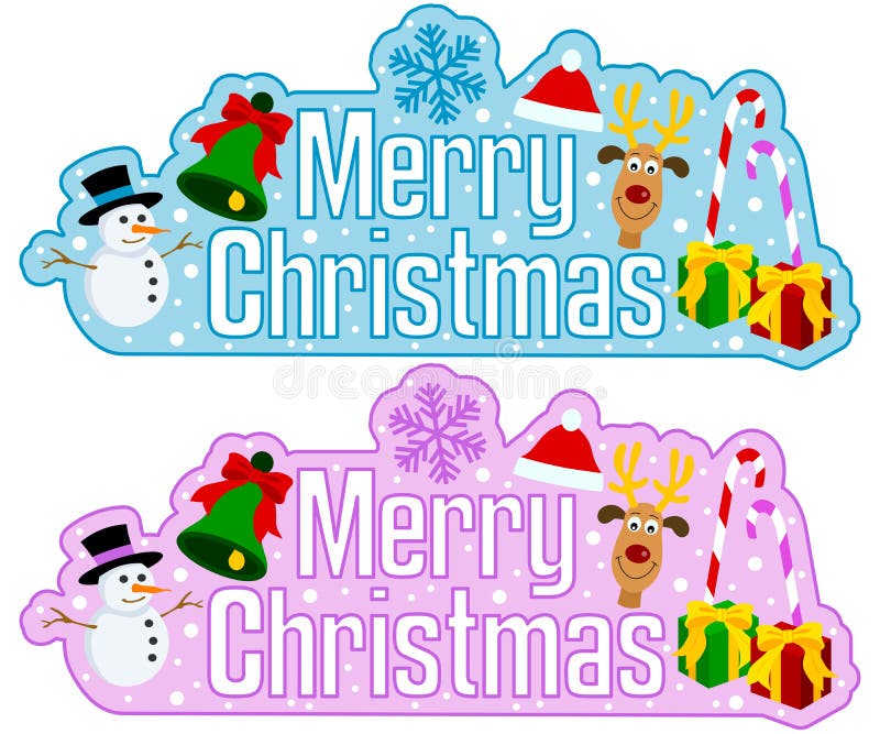 De vrolijke Krantekop van Kerstmis vector illustratie De vrolijke Krantekop van Kerstmis vector illustratie