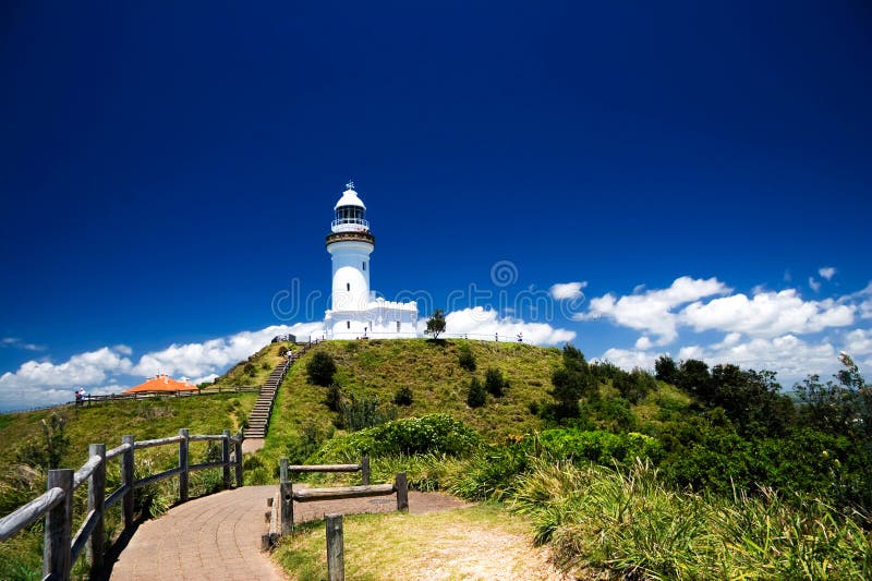 Byron Bay Lighthouse, northern New South Wales (NSW), Australia. Byron Bay Lighthouse, northern New South Wales (NSW), Australia