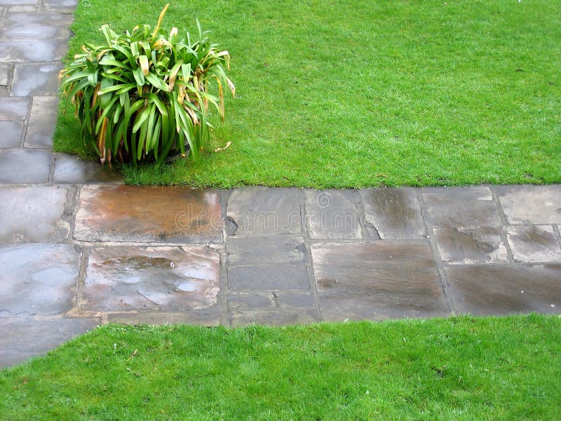 De Weg van de tuin stock afbeelding De Weg van de tuin stock afbeelding