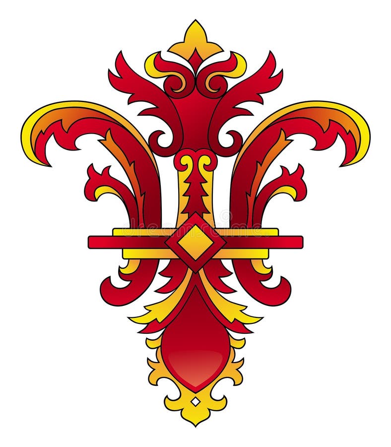 de wektor Fleur Lis ilustracji de wektor Fleur Lis ilustracji