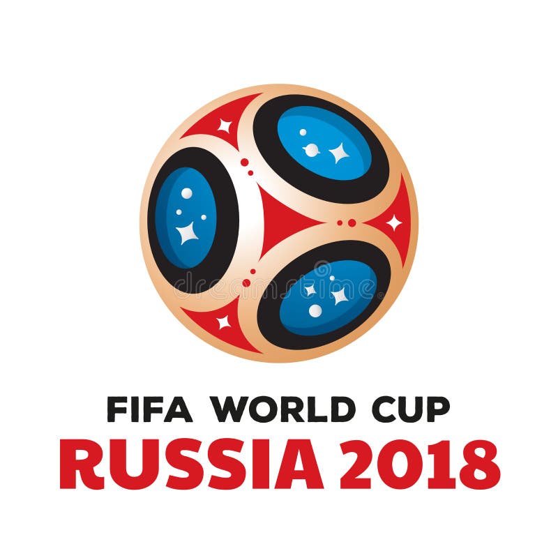 De wereldbeker 2018 van Rusland stock illustratie De wereldbeker 2018 van Rusland stock illustratie