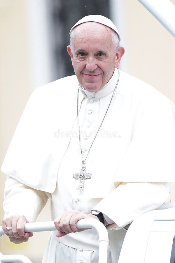 De Wereldjeugd Dag 2016 - Paus Francis Redactionele Afbeelding - Image