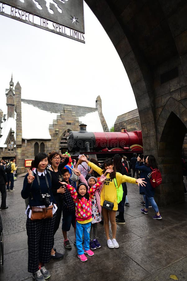 De wizarding wereld van de pottenbakker van Harry royalty-vrije stock afbeelding De wizarding wereld van de pottenbakker van Harry royalty-vrije stock afbeelding