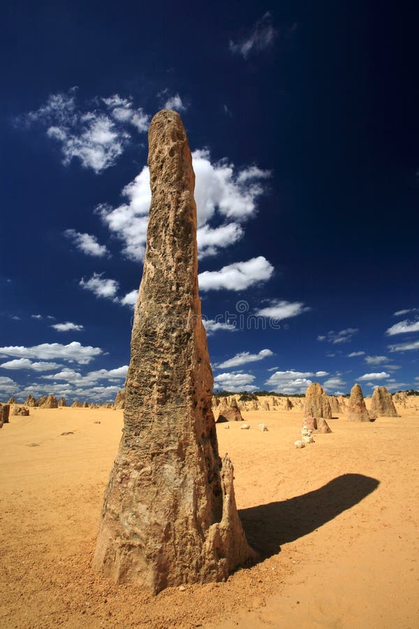 Natural limestone formations commonly known as the Pinnacles,Nambung National Park,Western Australia. Natural limestone formations commonly known as the Pinnacles,Nambung National Park,Western Australia