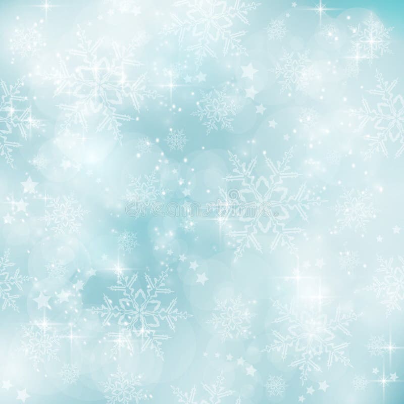 De zachte en onscherpe pastelkleur blauwe Winter, Kerstmis patt