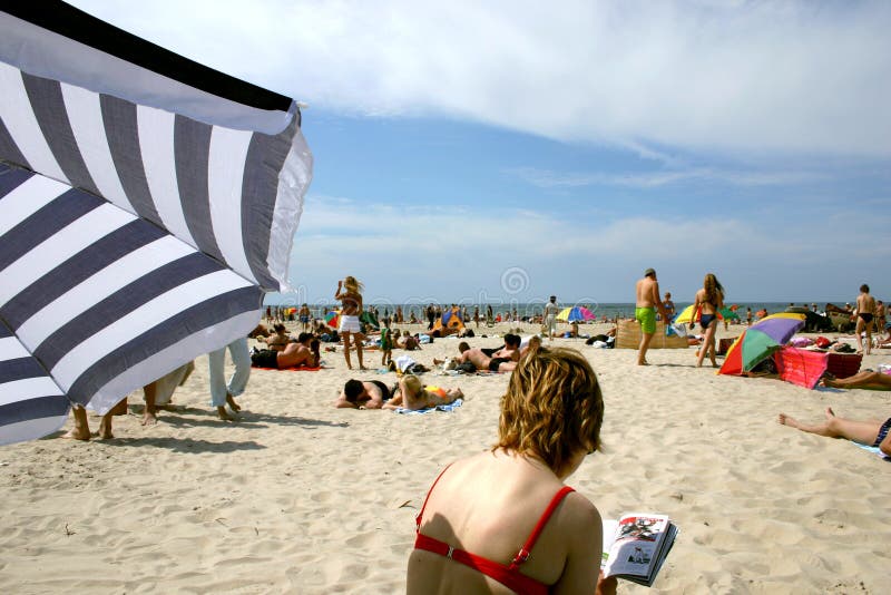 De zomer op strand III royalty-vrije stock foto's De zomer op strand III royalty-vrije stock foto's