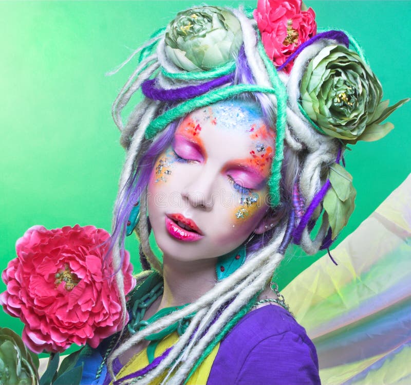 Zomerfee royalty-vrije stock afbeeldingen