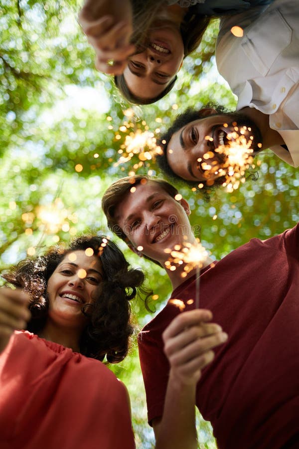 De zomerpartij stock afbeelding De zomerpartij stock afbeelding