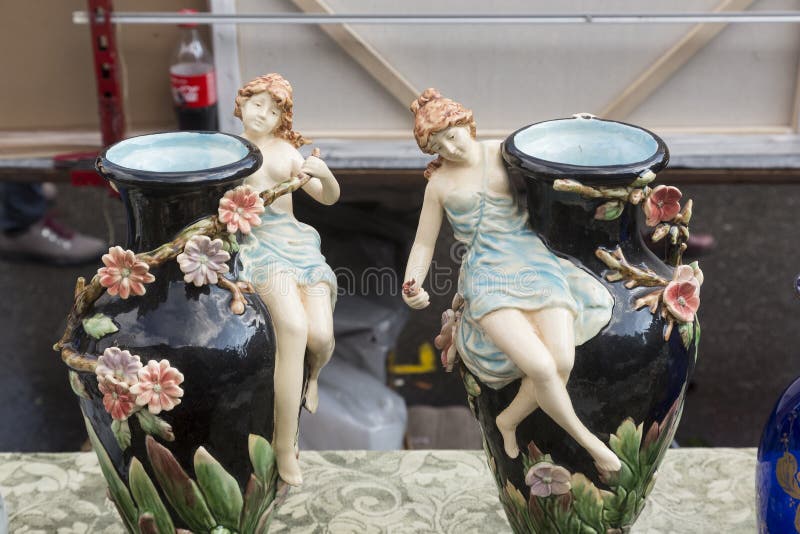 De zondagvlooienmarkt van Zagreb royalty-vrije stock afbeelding De zondagvlooienmarkt van Zagreb royalty-vrije stock afbeelding