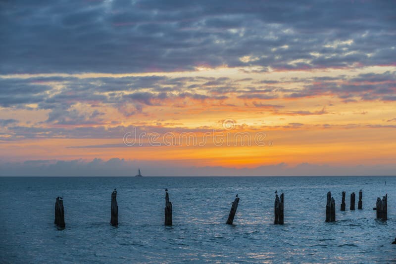 De Zonsondergang van Key West stock afbeeldingen De Zonsondergang van Key West stock afbeeldingen