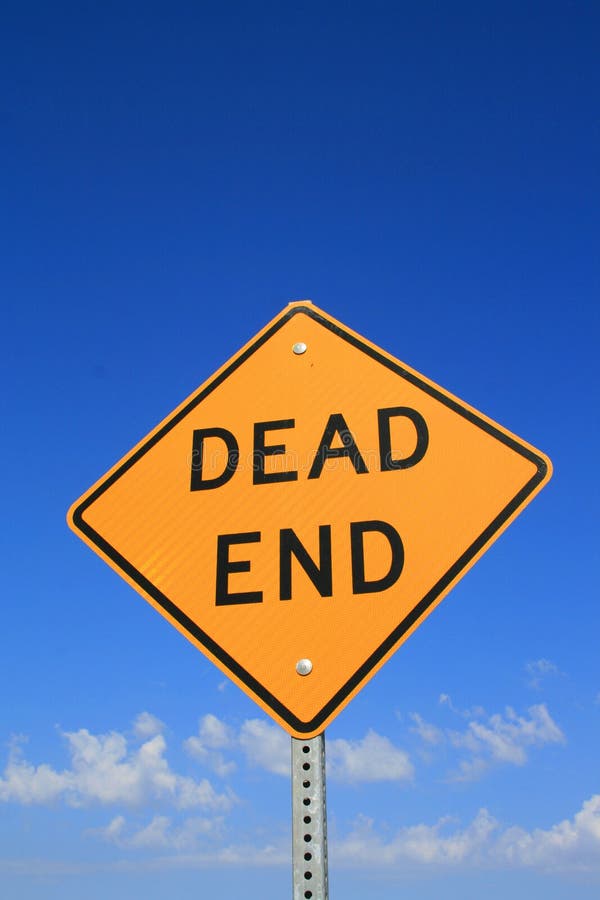 Dead End Road Sign