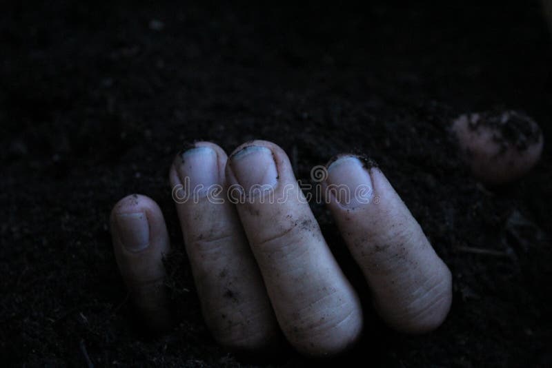 Dead Man Hand with Blood Splatter and Murder Gun Stock Photo Image of