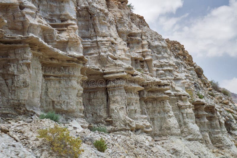 Dead sea cliffs