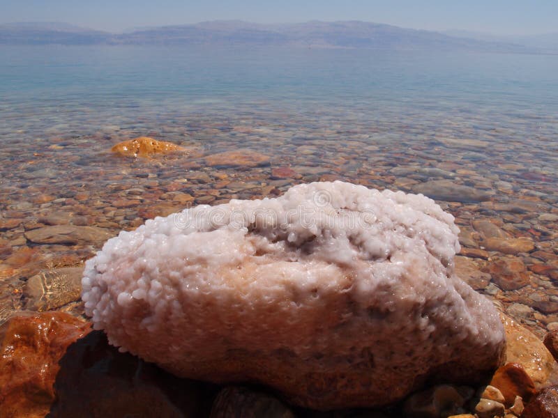 Dead sea salt royalty free stock photography Dead sea salt royalty free stock photography