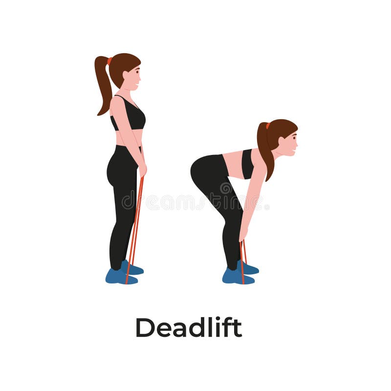 Booty Or Glutes Workout With Resistance Bands. Leg Side Abduction Concept,  Lateral Leg Lifts. Stay Home And Do Sport. Flat Vector Cartoon Modern  Illustration. Royalty Free SVG, Cliparts, Vectors, and Stock Illustration.