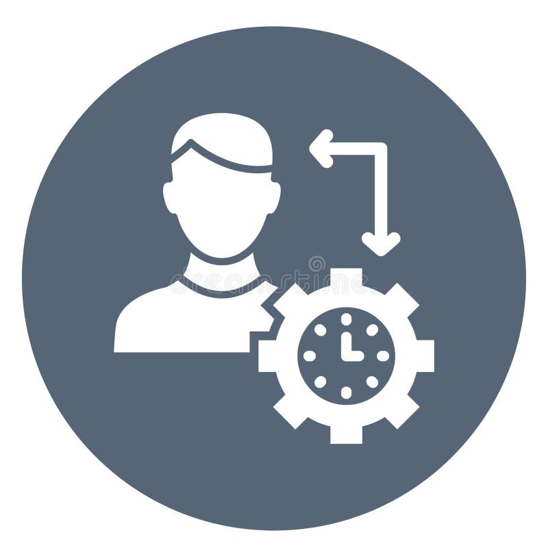 Deadline Isolated Vector Icon, das leicht zu ändern oder zu bearbeiten lizenzfreie abbildung