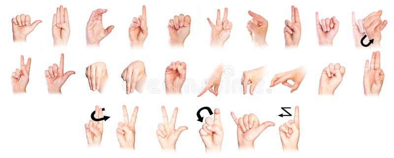 Deaf Sign Language Stock Photo Image Of Educational 18737534