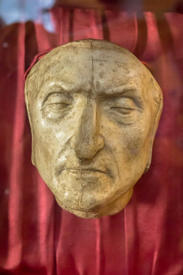 death mask dante alighieri