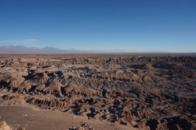 Death Valley Atacama öken, Chile royaltyfri foto Death Valley Atacama öken, Chile royaltyfri foto