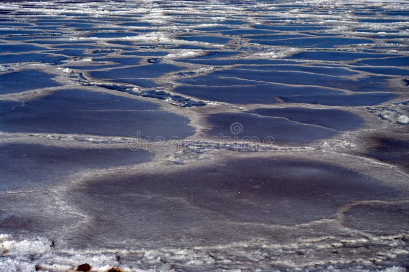 Death Valley salt lake