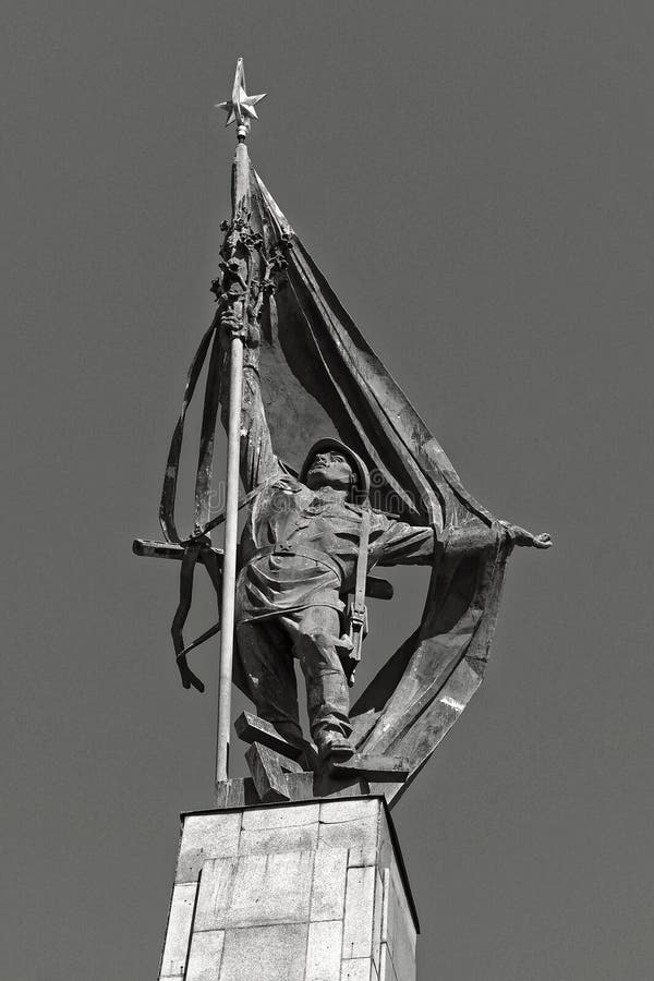 Memorial monument Slavin in Bratislava - Slovakia