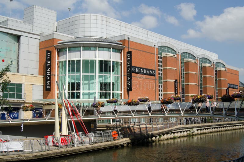 Debenhams Wydziałowy sklep, czytanie, Berkshire obraz stock Debenhams Wydziałowy sklep, czytanie, Berkshire obraz stock