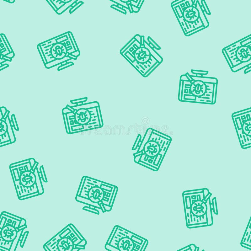 Debugging code software line vector seamless pattern debugging code software line seamless pattern debugging code software thin