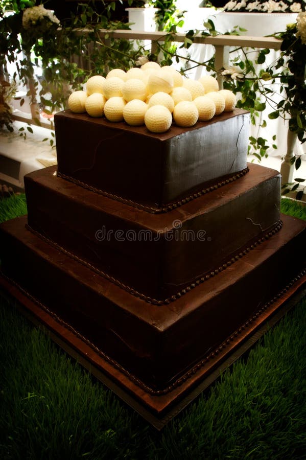Decadent chocolate groom s cake