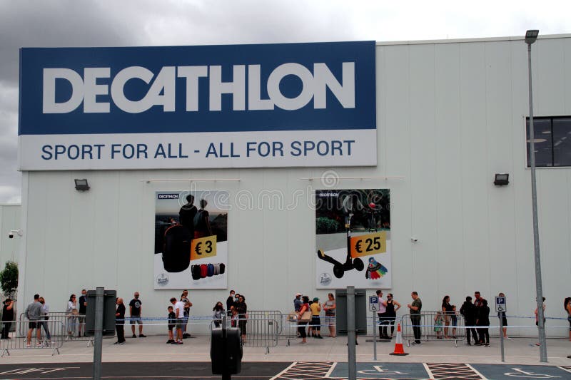 Decathlon Sports Store editorial image. Image of decathlon - 205457550