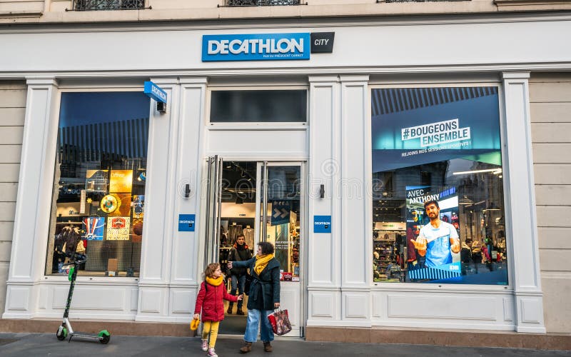 Decathlon Above Entrance Retail Store Decathlon Stock Photo 1455606452