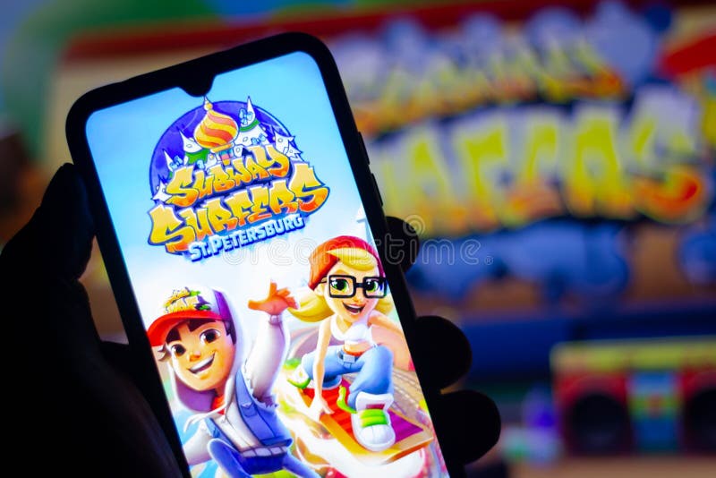 Play Subway Surfers St. Petersburg, a game of Surfers