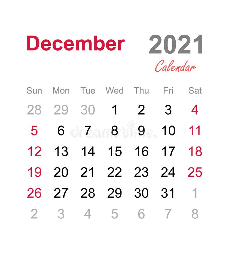 December, 2021