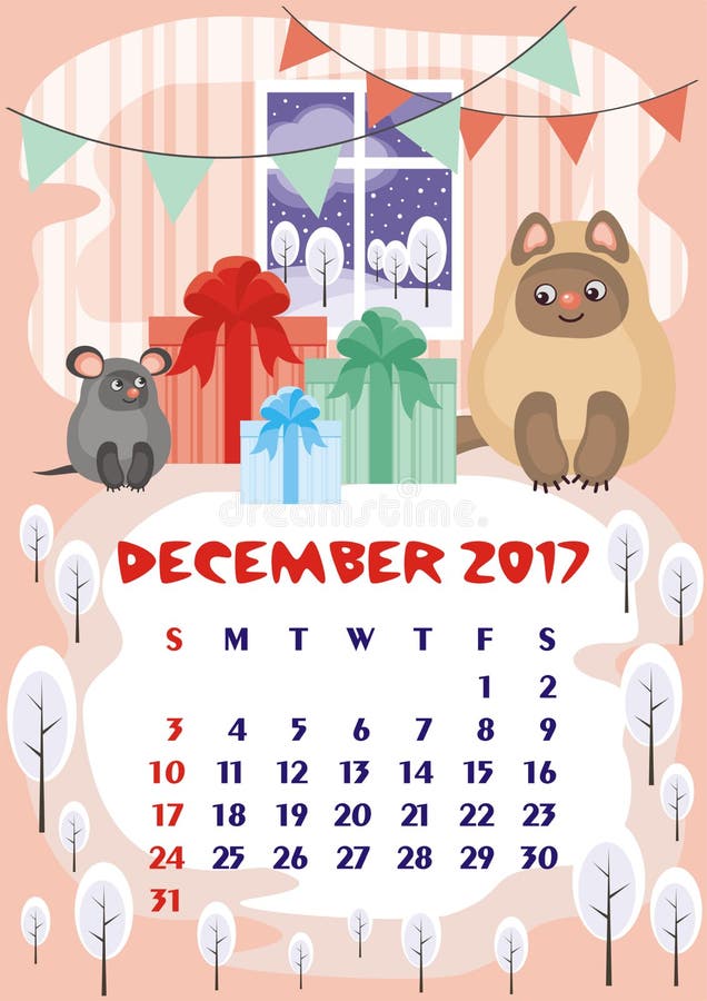 december-2017-calendar-stock-vector-illustration-of-white-80591489