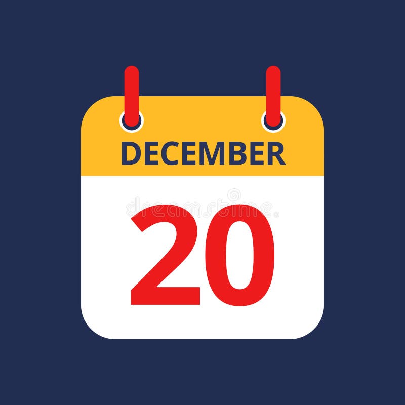 20 decembrie royalty free illustration