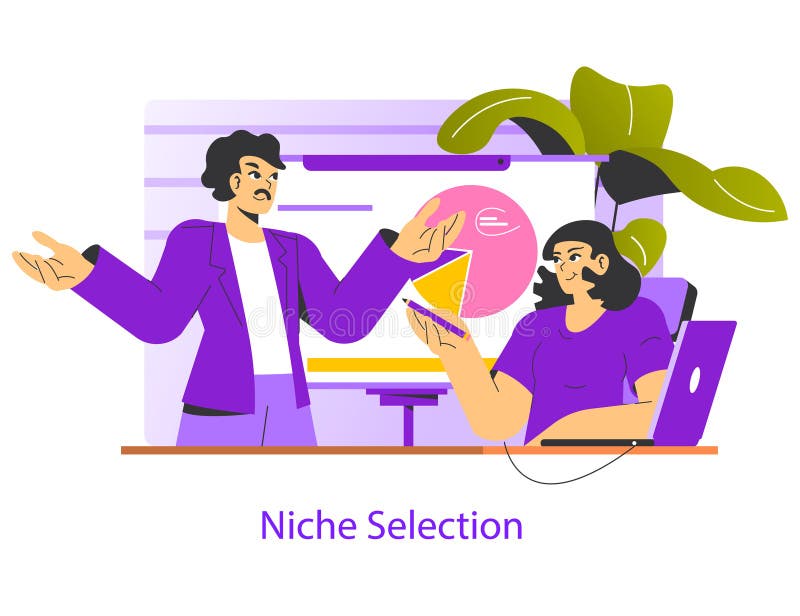 Decision Making. Flat Vector Illustration vector illustration