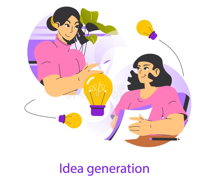 Decision Making. Flat Vector Illustration vector illustration