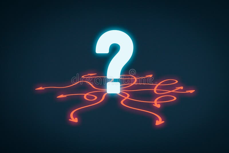 Decision making and opportunity vector illustration